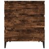vidaXL Buffet Ch&ecirc;ne fum&eacute; 60x35x70 cm Bois d'ing&eacute;nierie