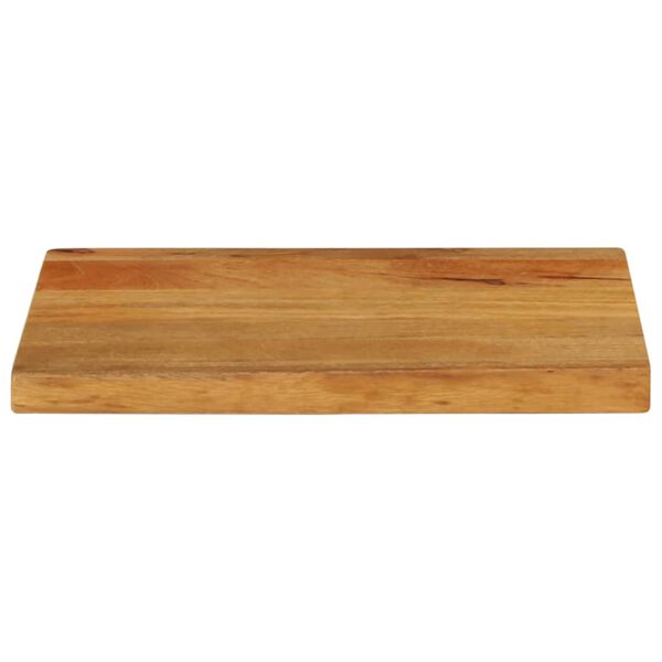 vidaXL Dessus de table &agrave; bord vivant 60x40x2,5 cm bois massif manguier