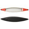 vidaXL Kayak gonflable rouge 375x72x31 cm polyester