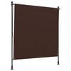 vidaXL Store Roulant Ext&eacute;rieur Marron 120 x 270 cm