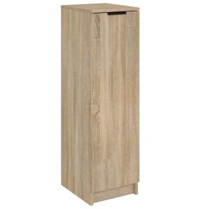 vidaXL Armoire &agrave; chaussures Ch&ecirc;ne Sonoma 30x35x100cm Bois d'ing&eacute;nierie
