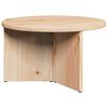 vidaXL Table basse 2 pcs Naturel Bois de pin massif