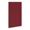 vidaXL Store pliss&eacute; rouge bordeaux 115x200 cm largeur du tissu 114,4cm