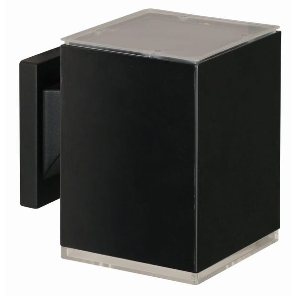 Luxform Lampe de jardin LED solaire intelligente hybride Maine Noir