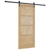 vidaXL Porte coulissante ORKDAL 86 x 198,5 cm Bois de pin massif