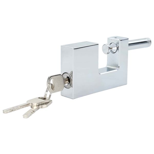 vidaXL Verrou 6 pcs Argent&eacute; 8,7 x 1,9 x 5,5 cm Fer