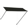 vidaXL Auvent rétractable avec LED 300x150 cm Anthracite