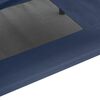 vidaXL Lit pour Chien Bleu marine 62 x 48 x 61 cm Acier