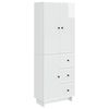vidaXL Ensemble de Meubles 2 pc Bois d'ing&eacute;nierie