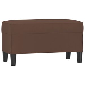 vidaXL Banc Marron 70x35x41 cm Similicuir