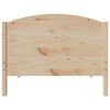 vidaXL Cadre de lit sans matelas 100x200 cm bois massif de pin