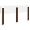 vidaXL T&ecirc;te de lit Ch&ecirc;ne brun 200 cm Bois d'ing&eacute;nierie
