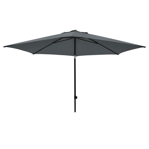 Madison Parasol de jardin Mykanos 250 cm gris