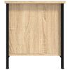 vidaXL Meuble TV ch&ecirc;ne sonoma 100x40x45 cm bois d'ing&eacute;nierie