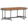 vidaXL Table basse 110x55x40 cm bois massif d'acacia
