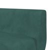 vidaXL Canap&eacute;-lit en forme de L vert fonc&eacute; 275x140x70 cm velours