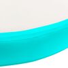 vidaXL Tapis gonflable de gymnastique avec pompe 100x100x15cm PVC Vert