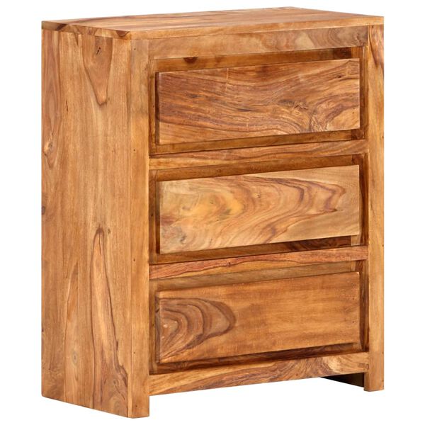vidaXL Armoire &agrave; tiroirs 60x33x75 cm Bois massif