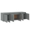 vidaXL Meuble TV Sonoma gris 120x30x40,5 cm Bois d'ingénierie
