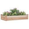 vidaXL Lit surélevé de jardin doublure 120x60x25 cm bois massif sapin