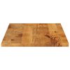vidaXL Dessus de table 100x70x2,5cm rectangulaire bois massif manguier