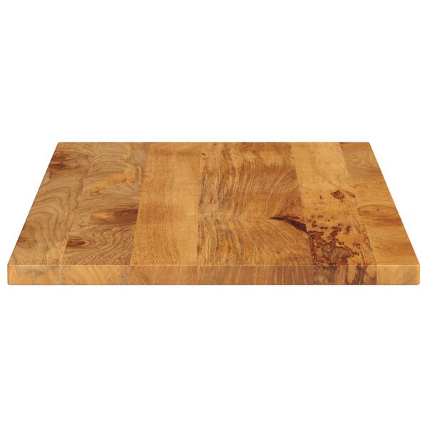 vidaXL Dessus de table 100x70x2,5cm rectangulaire bois massif manguier