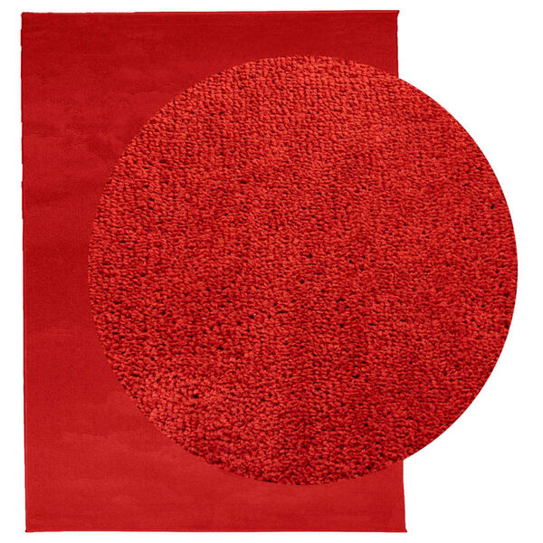 vidaXL Tapis OVIEDO &agrave; poils courts rouge 240x340 cm