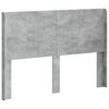 vidaXL T&ecirc;te de lit Gris b&eacute;ton