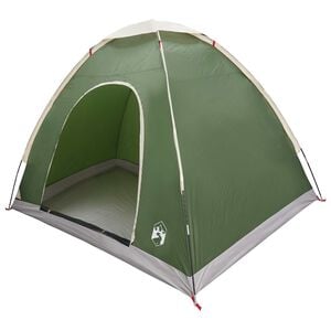 vidaXL Tente de camping avec toit avec &eacute;vent Vert 190 x 140 x 105 cm