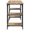 vidaXL Bureau Ch&ecirc;ne artisanal 140 x 50 x 75 cm Bois d'ing&eacute;nierie