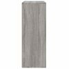 vidaXL Buffets 2 pcs sonoma gris 60x31x84 cm bois d'ing&eacute;nierie