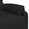 vidaXL Fauteuil &eacute;lectrique de massage Noir Tissu