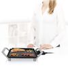 Princess Gril de table Chef Premium 1500 W Noir et argent&eacute;