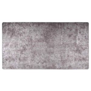 vidaXL Tapis lavable 190x300 cm gris