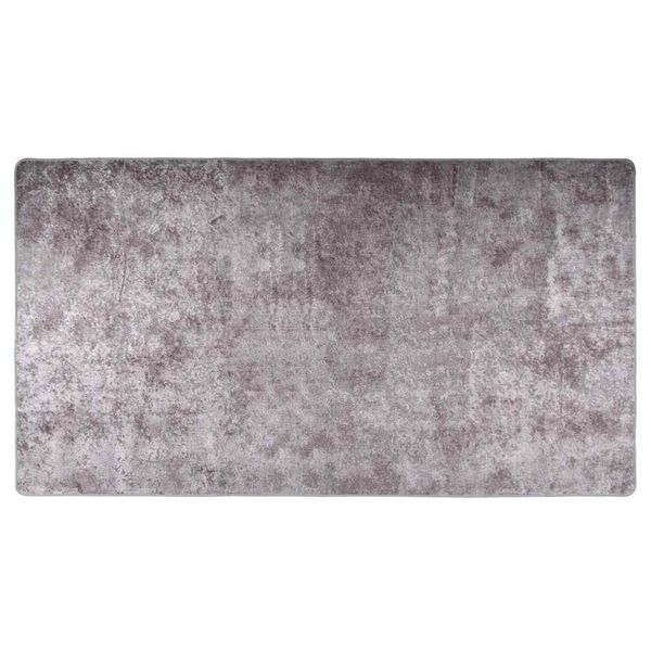 vidaXL Tapis lavable 190x300 cm gris
