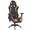 vidaXL Chaise de Gaming Dor&eacute; 70 x 71 x 136 cm Simili cuir