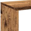 vidaXL Étagère séparatrice de pièce vieux bois 69,5x29x137,5 cm