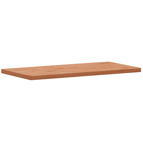 vidaXL Comptoir de salle de bain 80x40x2,5 cm bois massif de h&ecirc;tre