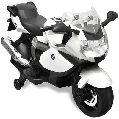 vidaXL Moto électrique enfant BMW 283 Blanc 6 V