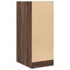 vidaXL Armoire apothicaire ch&ecirc;ne marron 30x41x77,5cm bois d'ing&eacute;nierie