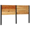 vidaXL T&ecirc;te de lit 180 cm bois massif d'acacia et fer