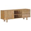 vidaXL Meuble TV avec tiroir avec &eacute;tag&egrave;re avec porte 110 x 30 x 40 cm