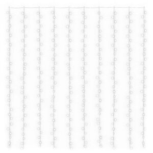 vidaXL Rideaux lumineux &agrave; LED 3x3 m 300 LED Blanc froid 8 fonctions