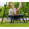 RedFire Barbecue de jardin avec tr&eacute;pied et bol &agrave; feu 50 cm Noir