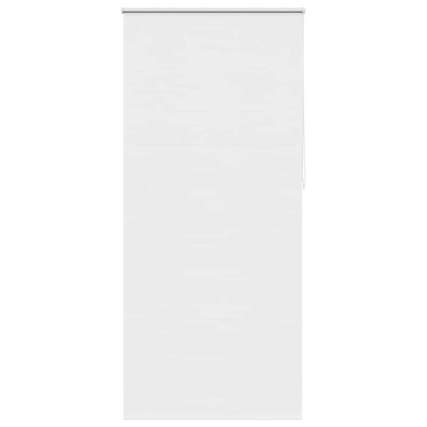 vidaXL Store enrouleur occultant 124,4 x 230 cm, largeur du tissu 120 cm, blanc