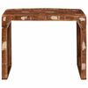 vidaXL Table d'appoint Marron 60 x 35 x 46 cm Bois Recycl&eacute; Solide