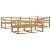 vidaXL Ensemble de canap&eacute;s d'ext&eacute;rieur 8 pcs Blanc 325 x 166,5 x 73 cm