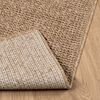 vidaXL Tapis de surface AGIRA Naturel 170 x 120 cm Polyester