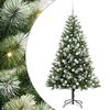 vidaXL Arbre de No&euml;l artificiel avec neige artificielle 300 LED