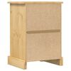 vidaXL Table de chevet Corona 45x35x64 cm bois de pin massif